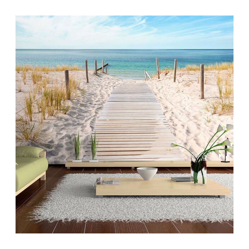 Papier Peint 'Vacances au Bord de la Mer' 105 x 150 cm