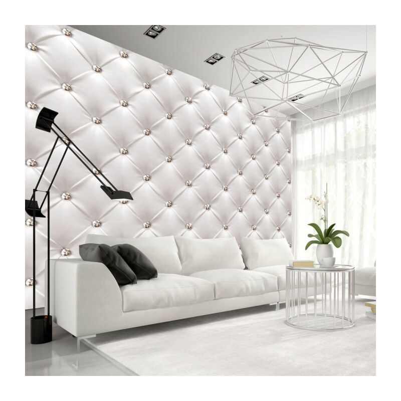 Papier Peint 'White Elegance' 70 x 100 cm