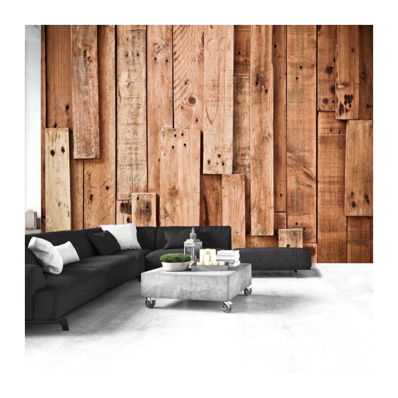 Papier Peint 'Wooden Fantasy' 70 x 100 cm