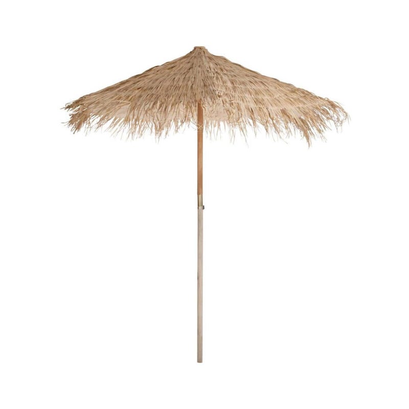 Parasol en Bois 'Paille' 290cm Naturel
