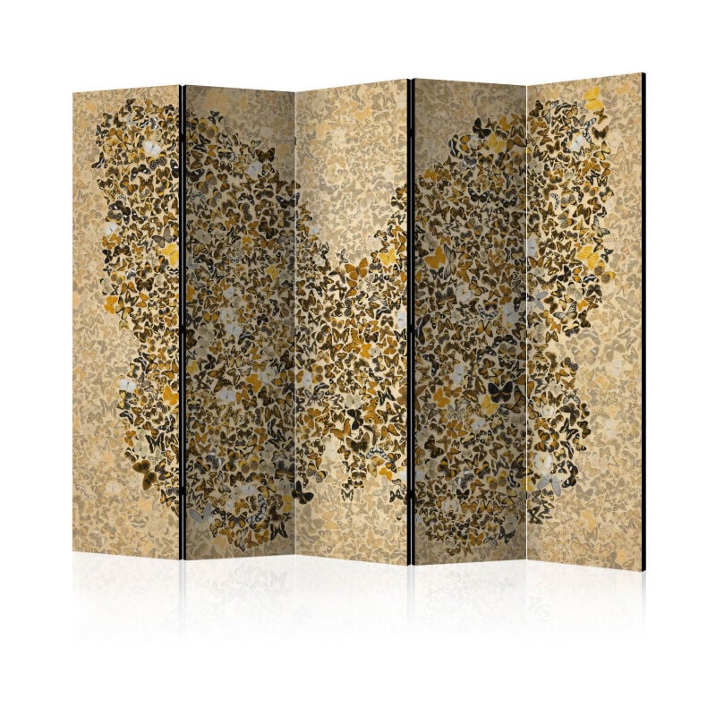 Paravent 5 Volets 'Madame Butterfly' 172x225cm