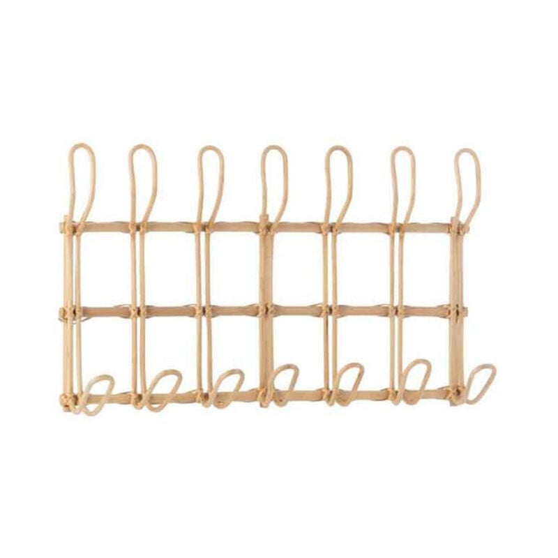 Paris Prix - Patère Murale 6 Crochets 'Ellen' 55cm Naturel