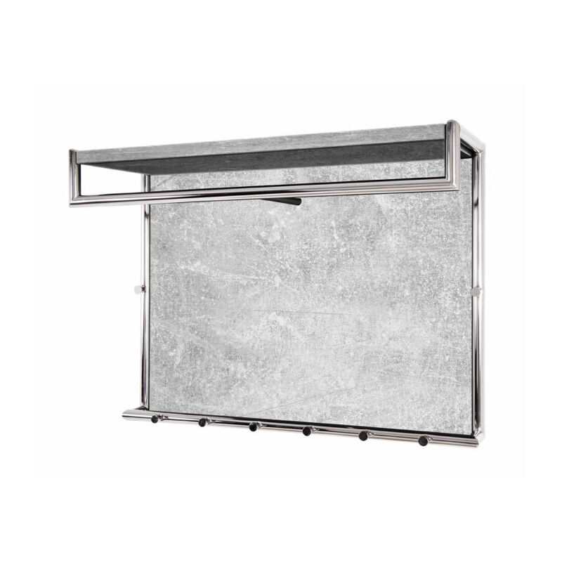 Patère Murale "Enola" 80cm Gris