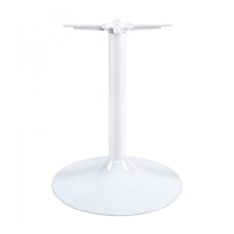 Paris Prix - Pied de Table 'Blanco' 73cm Blanc