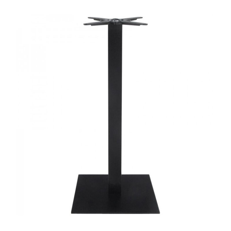 Pied de Table en Métal "Facio" 110cm Noir