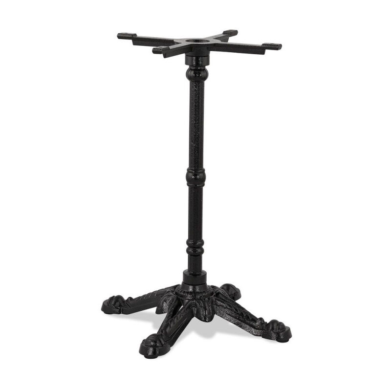 Paris Prix - Pied de Table Vintage 'Bazoer' 73cm Noir