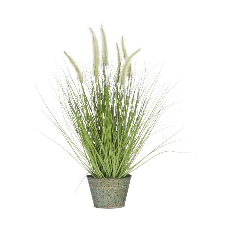 Paris Prix - Plante Artificielle Déco 'Graminées' 55cm Vert