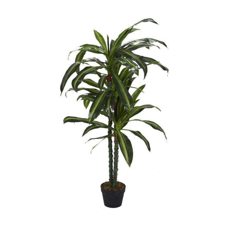 Plante Artificielle "Dracaena" 130cm Vert