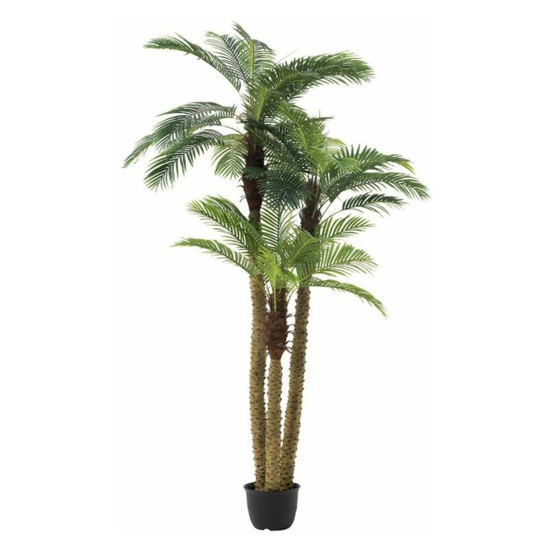 Plante Artificielle En Pot 3 Palmiers 300cm Vert - Paris Prix