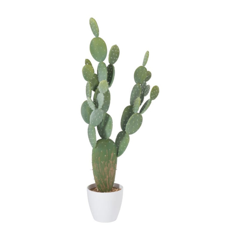 Paris Prix - Plante Artificielle en Pot 'Cactus' 135cm Vert