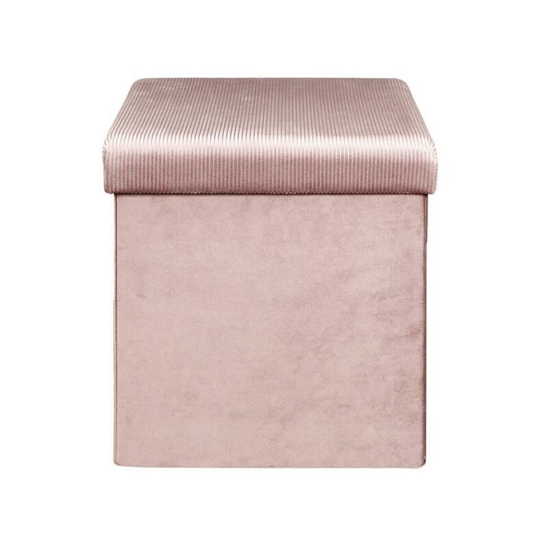 Pouf & Coffre de Rangement 'Giulia' 38cm Rose