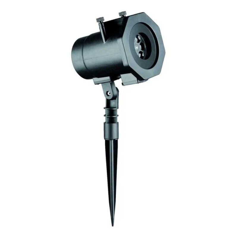 Projecteur Extérieur Façade 6 Films 21cm Noir - Paris Prix