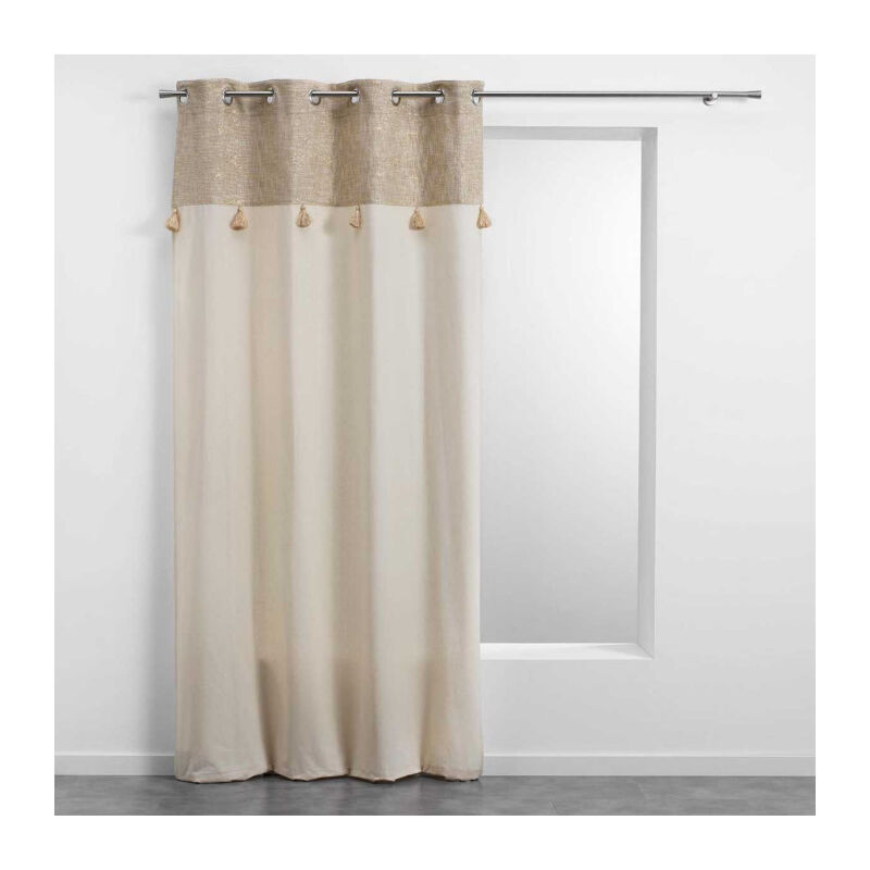 Rideau à Œillets 'Sultan' 140x240cm Naturel