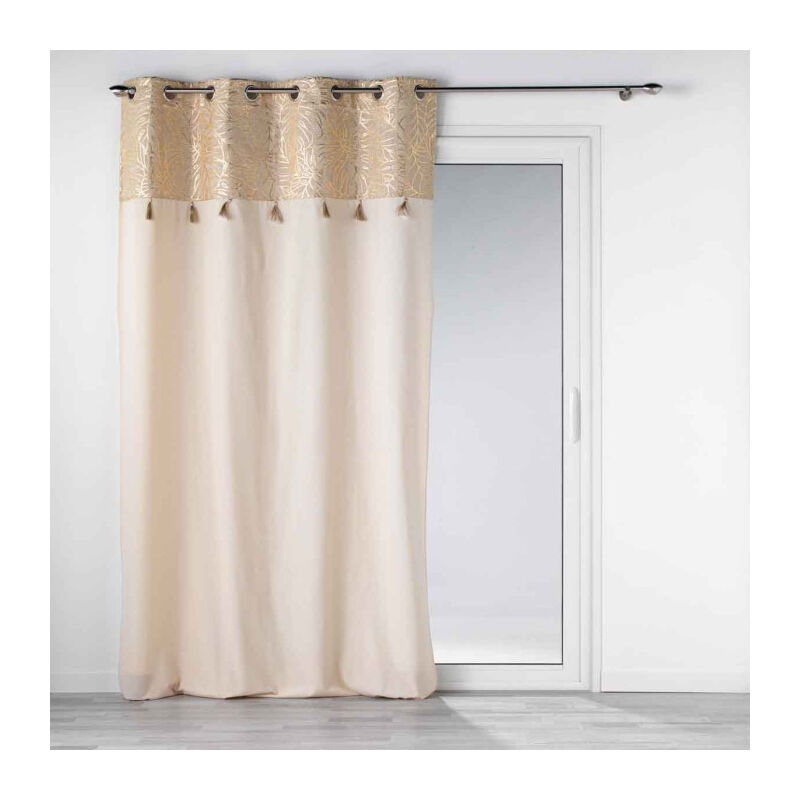 Rideau à Œillets 'Solea' 140x240cm Or