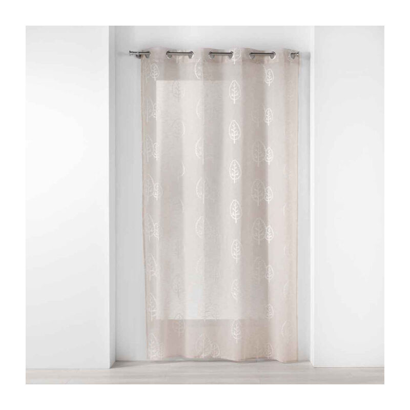 Rideau Voilage à Œillets 'Sonata' 140x240cm Lin