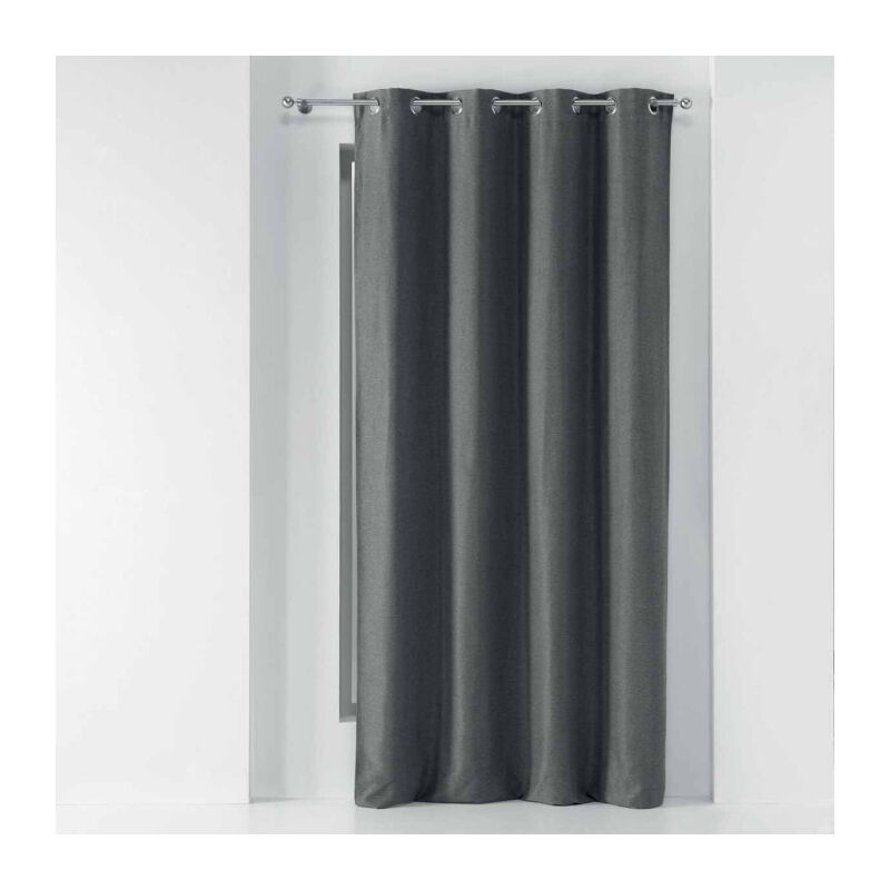 Rideau Occultant 'Chinea' 135x280cm Anthracite
