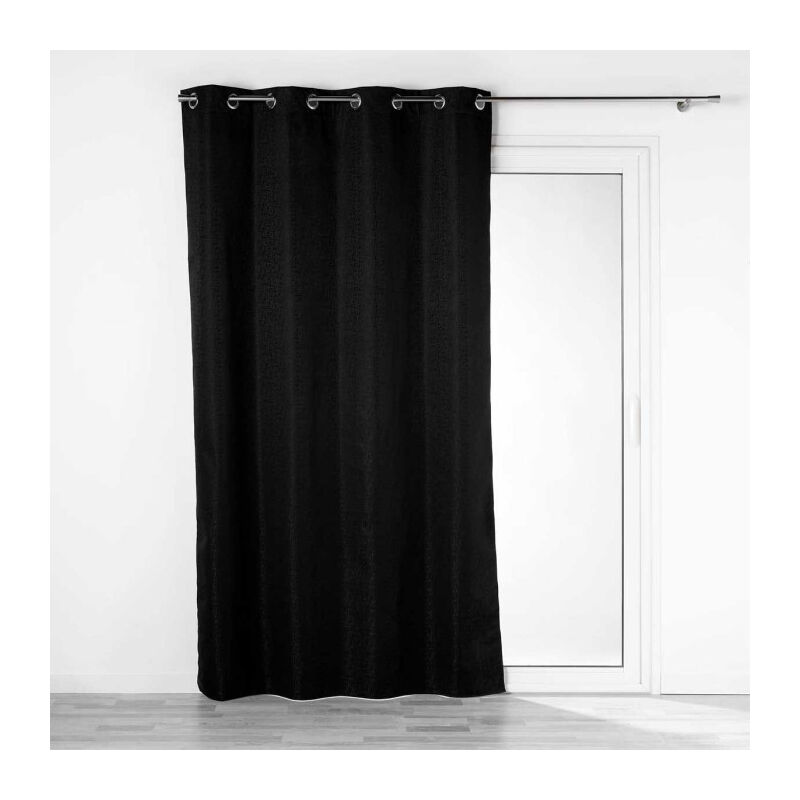 Rideau Occultant 'Darko' 140x260cm Noir