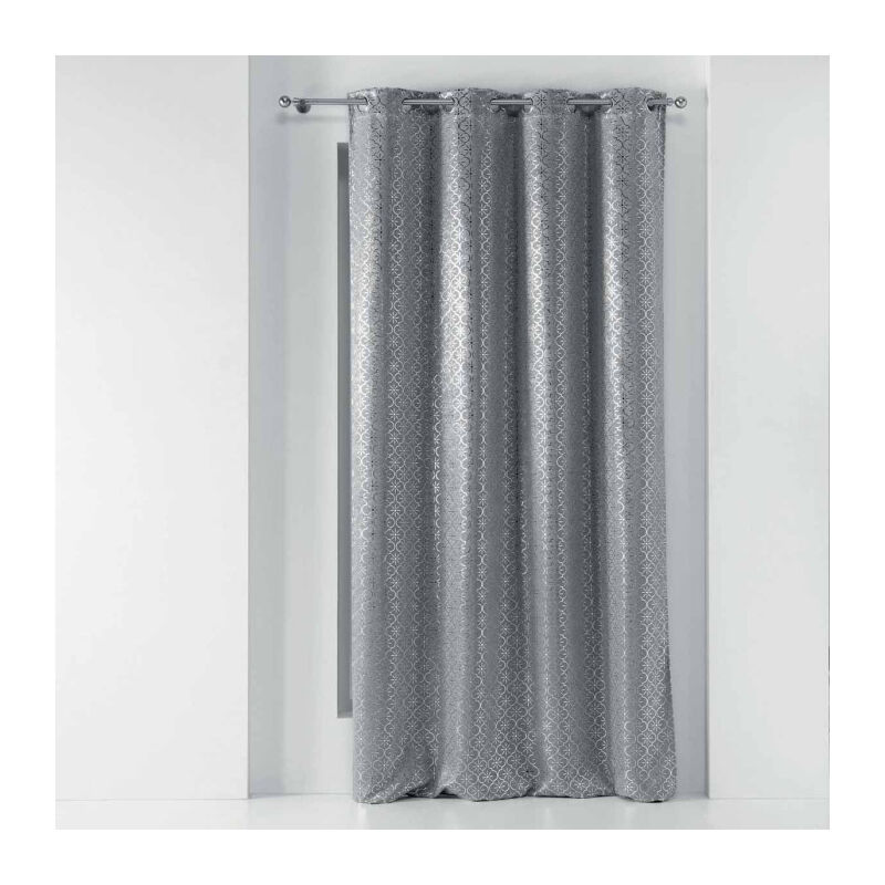 Rideau Occultant 'Genesis' 135x240cm Gris