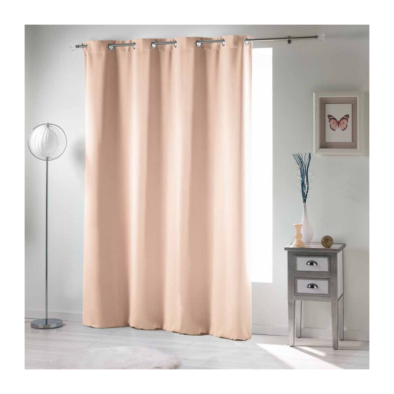 Rideau Occultant 'Occult' 135x280cm Nude