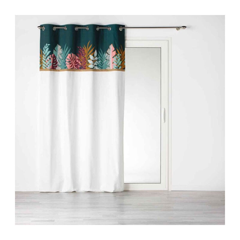 Rideau à Œillets "Jacala" 140x240cm Bleu