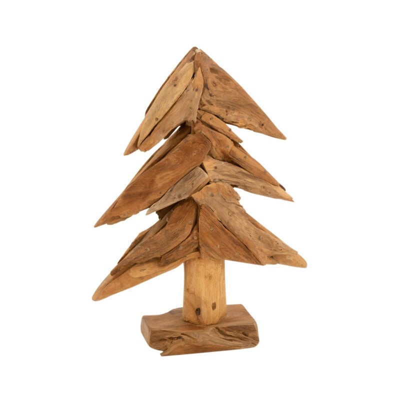Arbre Déco 'Morceaux Bois' 50cm Naturel