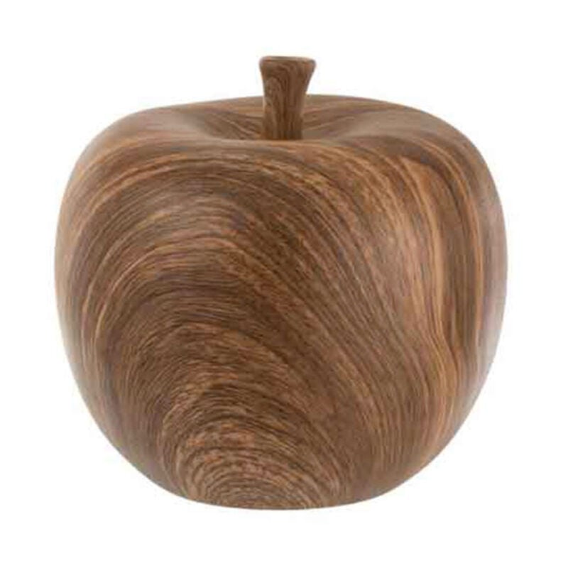 Paris Prix - Pomme Déco 'Céramique' 17cm Naturel