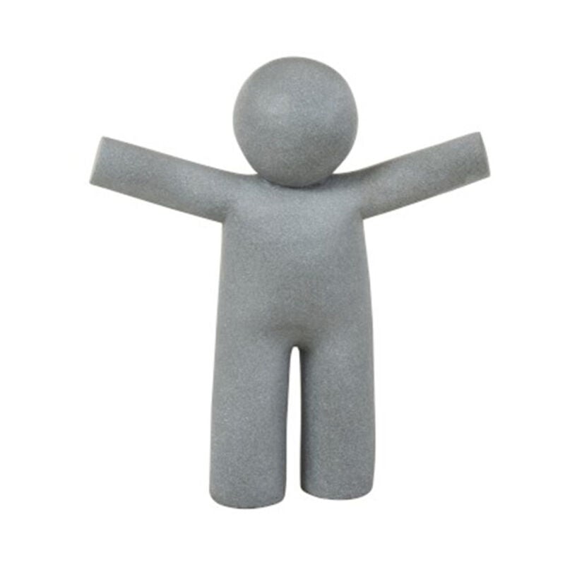 Statuette Déco 'P'tit Maurice' 59cm Gris