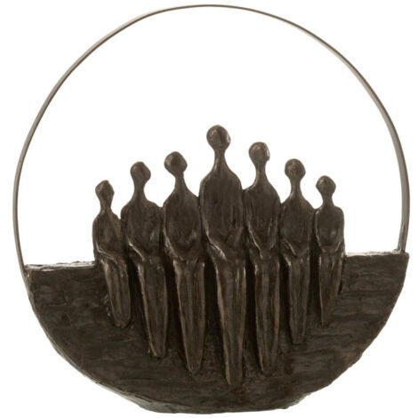 YIDOMDE Couronne décorative avec anneaux métalliques cerceau, couronne de  mur de conception de cercle de 30