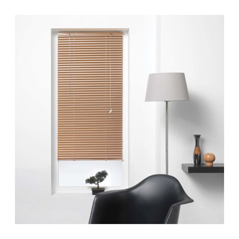 Paris Prix - Store à Lamelles 'Vénitien' 90x130cm Cuivre