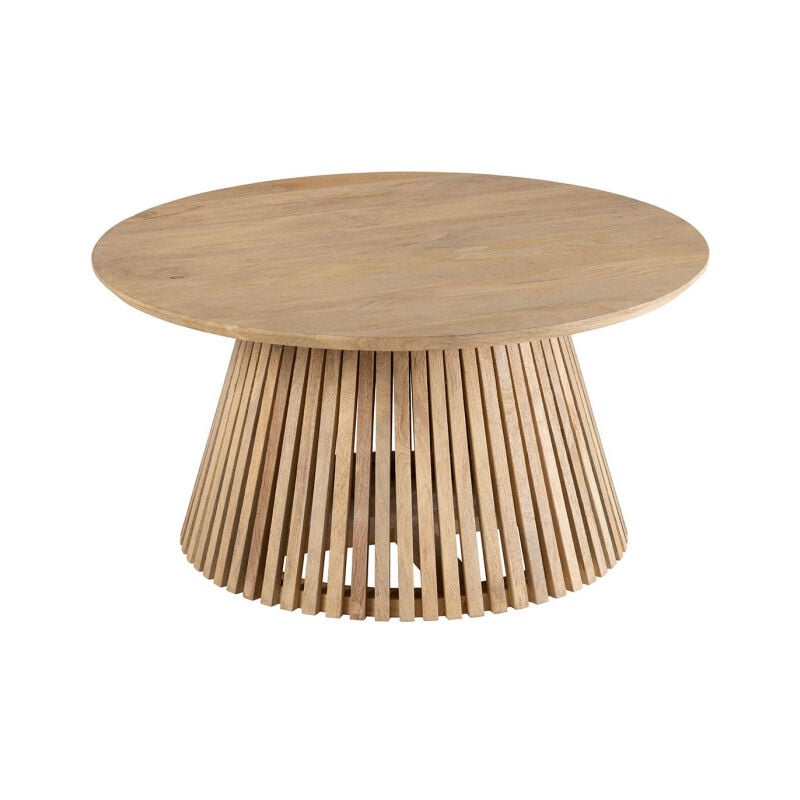 Table Basse Design en Bois 'Vincent' 90cm Naturel