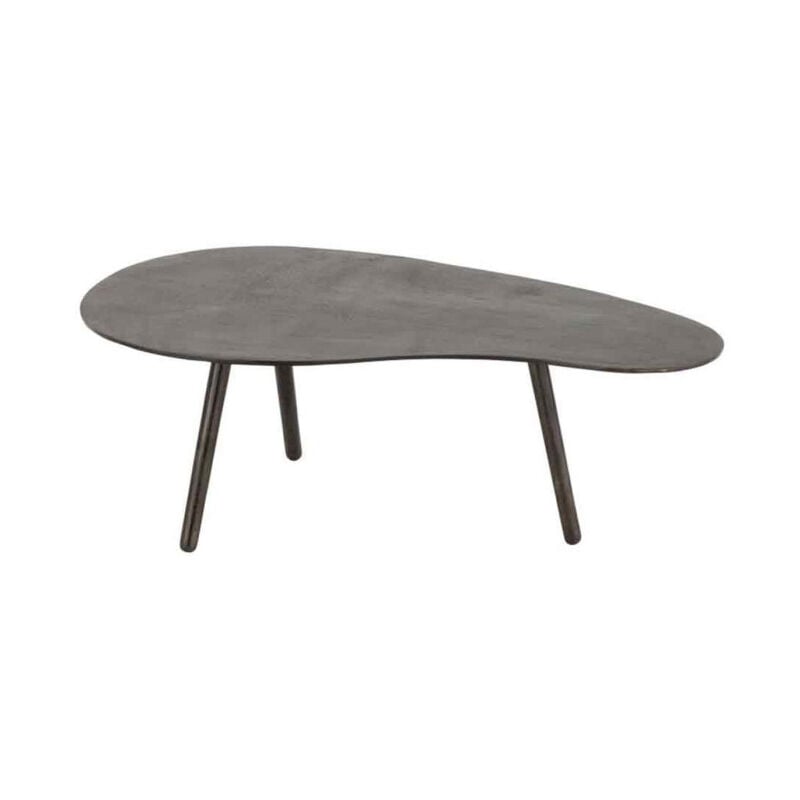 Table Basse Design 'Goutte' 90cm Noir