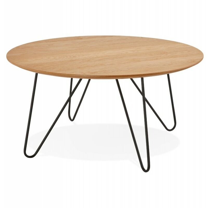 Paris Prix - Table Basse Design winy 80cm Naturel