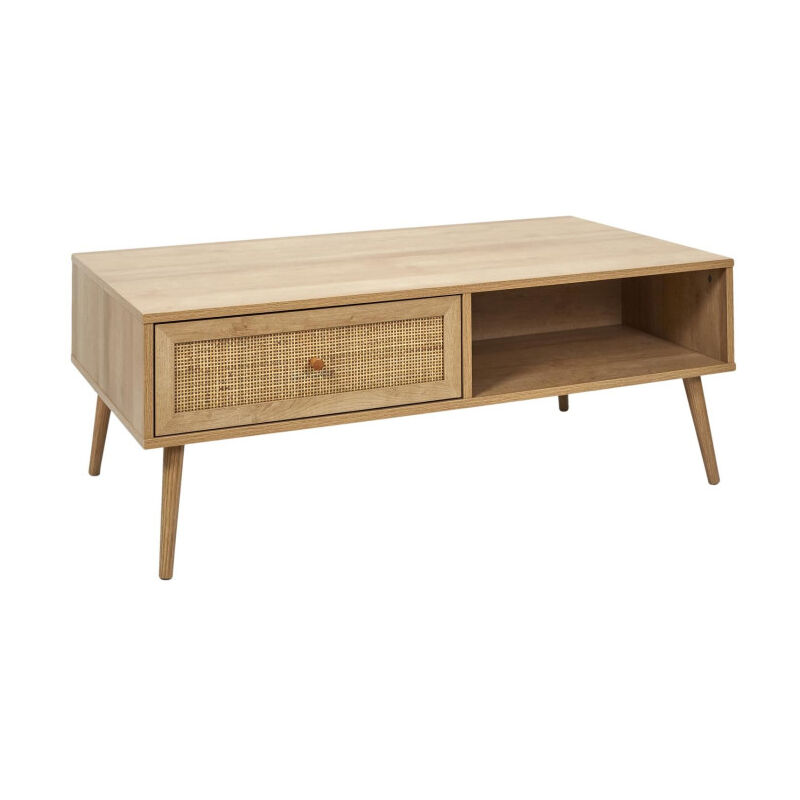 Paris Prix - Table Basse En Bois bali 110cm Naturel