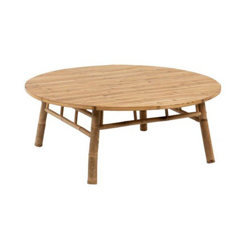 Table Basse en Bois "Bambou" 120cm Naturel