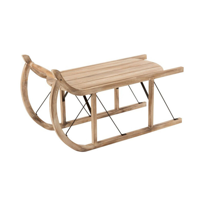 Paris Prix - Table Basse En Bois luge 100cm Naturel