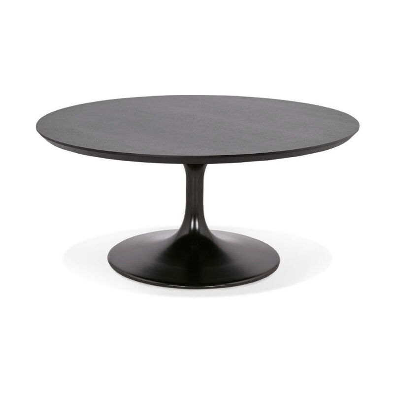 Table Basse Scandinave 'Scusi' 90cm Noir
