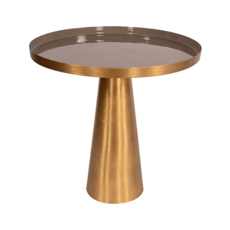 Table d'Appoint Design 'Morrison' 51cm Gris