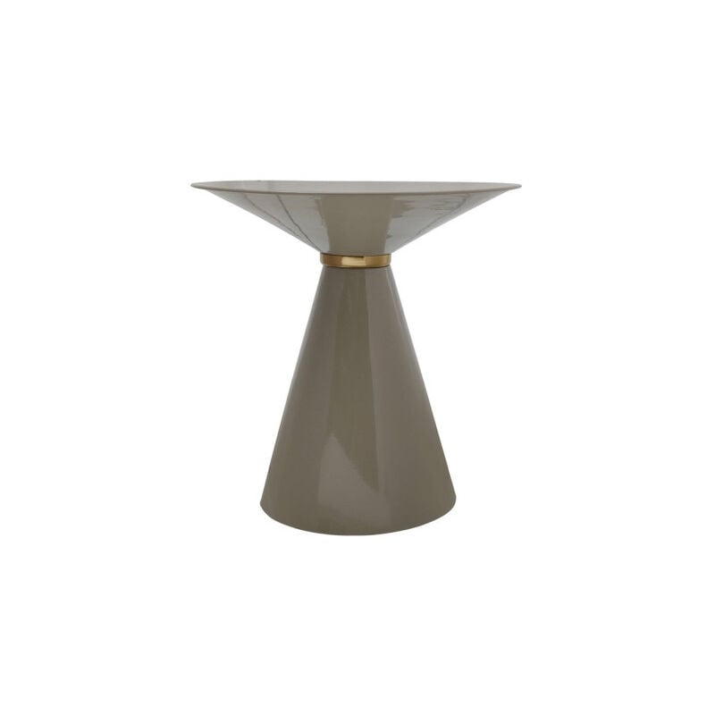 Table d'Appoint Design 'Pina' 46cm Taupe