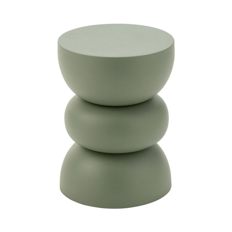 Table d'Apppoint Design en Métal "Lise" 43cm Vert