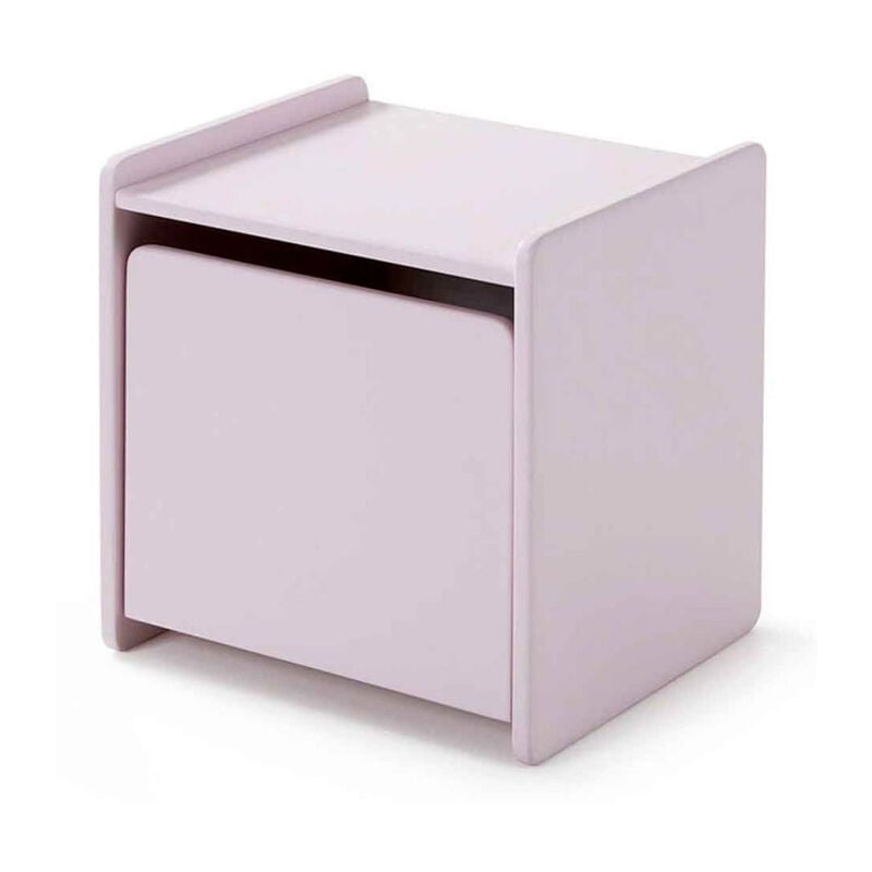 Table de Chevet Enfant "Kiddy" 40cm Rose