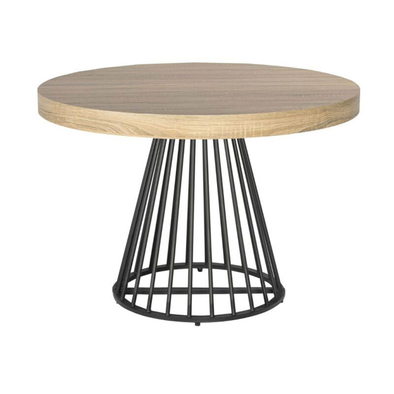 Paris Prix - Table de Repas Extensible 'Virginia' 110-260cm Beige