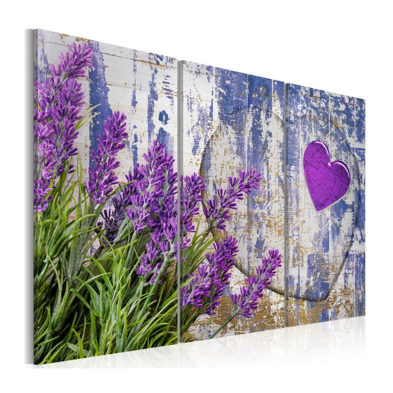 Paris Prix - Tableau Imprimé 'Amour de Lavande' 40 x 60 cm