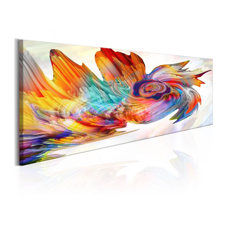 Tableau Imprimé 'Colourful Cyclone' 40 x 120 cm