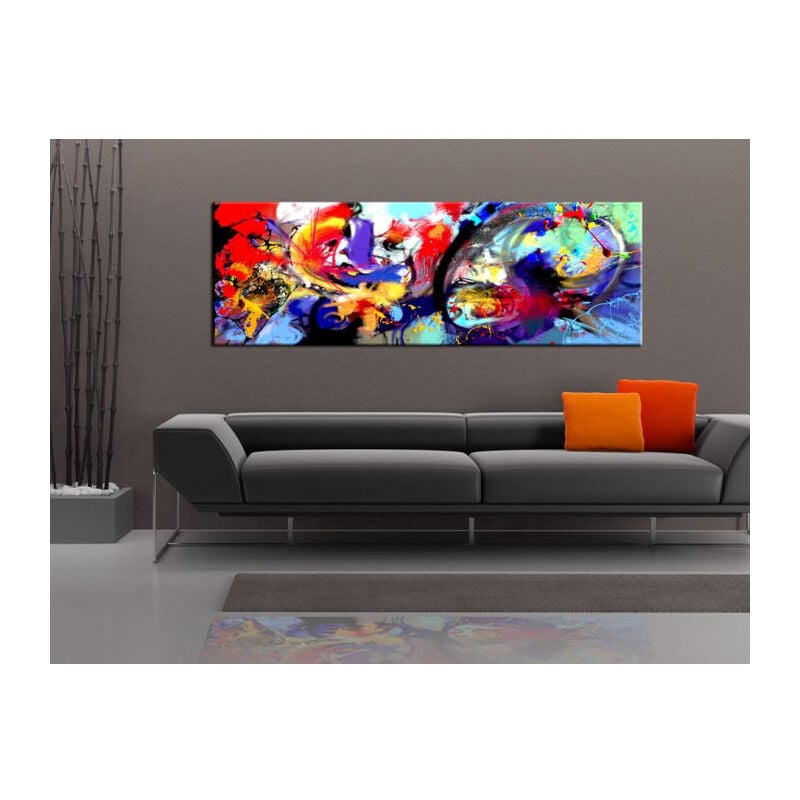 Tableau Imprimé 'Colourful Immersion' 50 x 150 cm