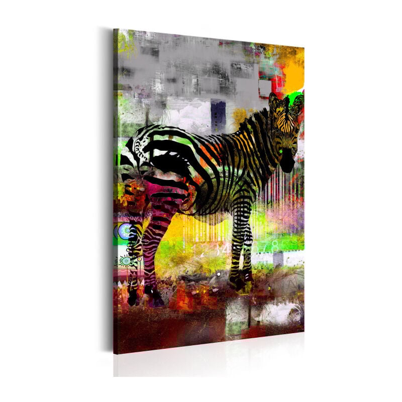 Tableau Imprimé 'Colourful Preserve' 80 x 120 cm