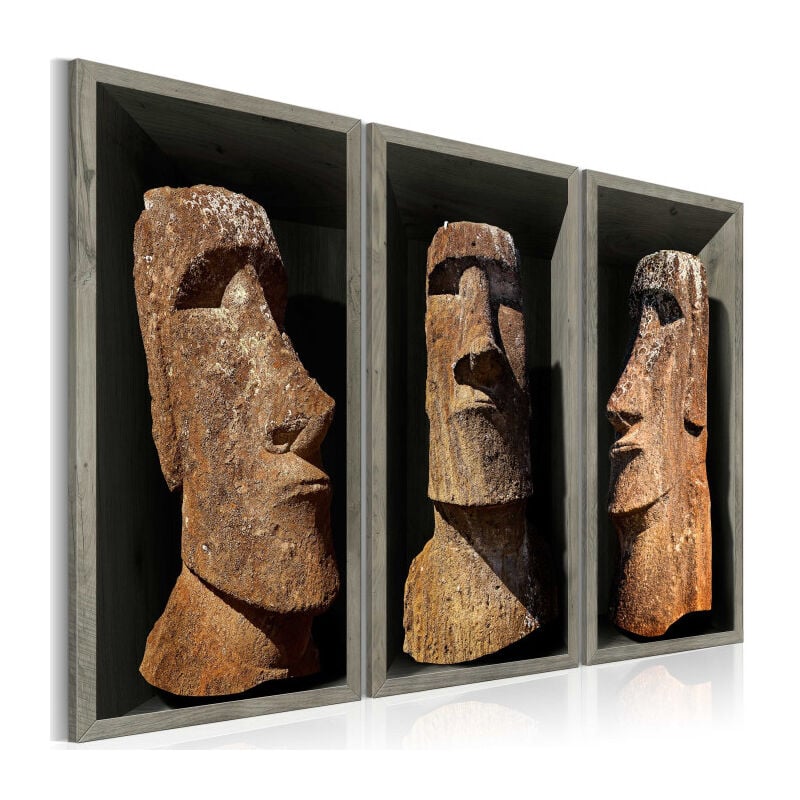 Tableau Imprimé 'Moai Easter Island' 60 x 90 cm