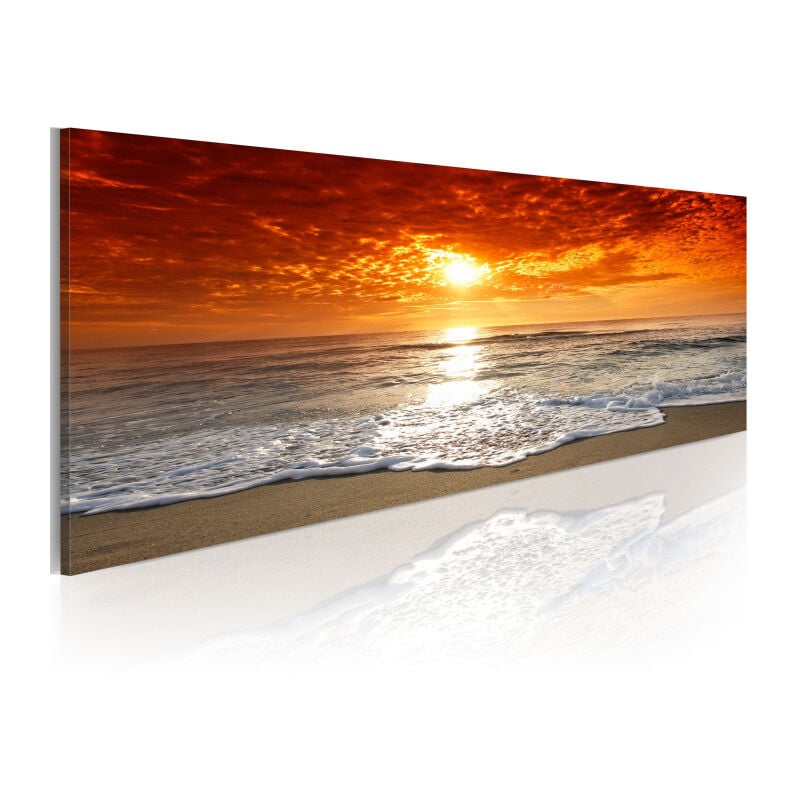 Tableau Imprimé 'Romantic Sunset' 45x135cm