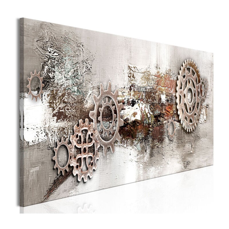 Tableau Imprimé 'Steel Cranks Narrow' 50 x 150 cm