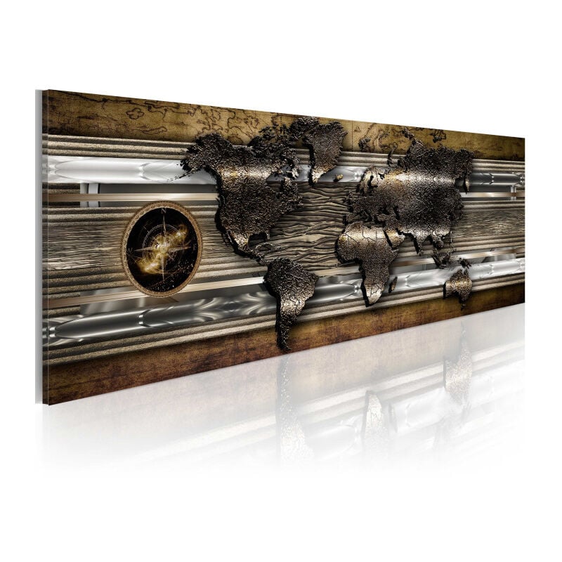 Tableau Imprimé 'The World of Metal' 40 x 120 cm