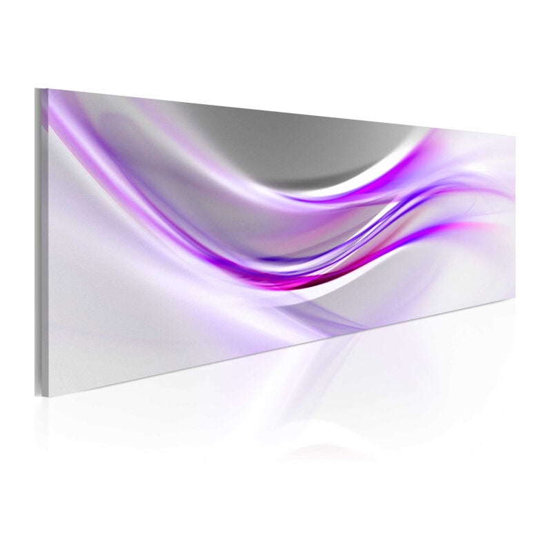Tableau Imprimé 'Violet Hope' 45 x 135 cm